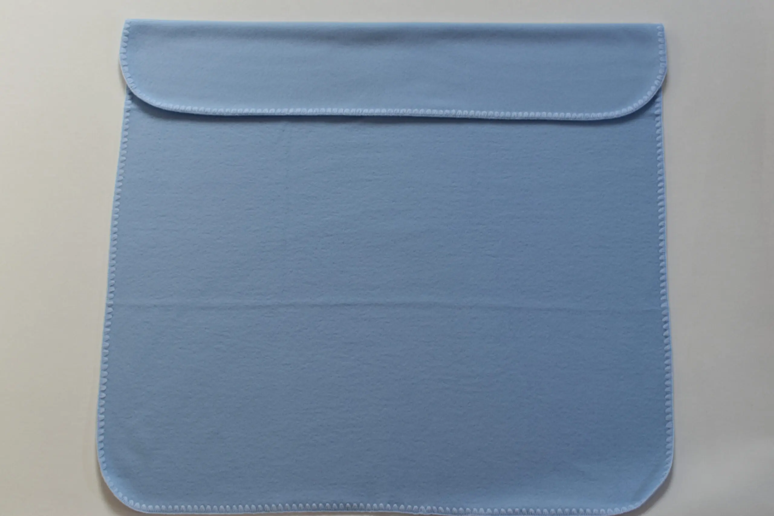 Deken met naam blauw