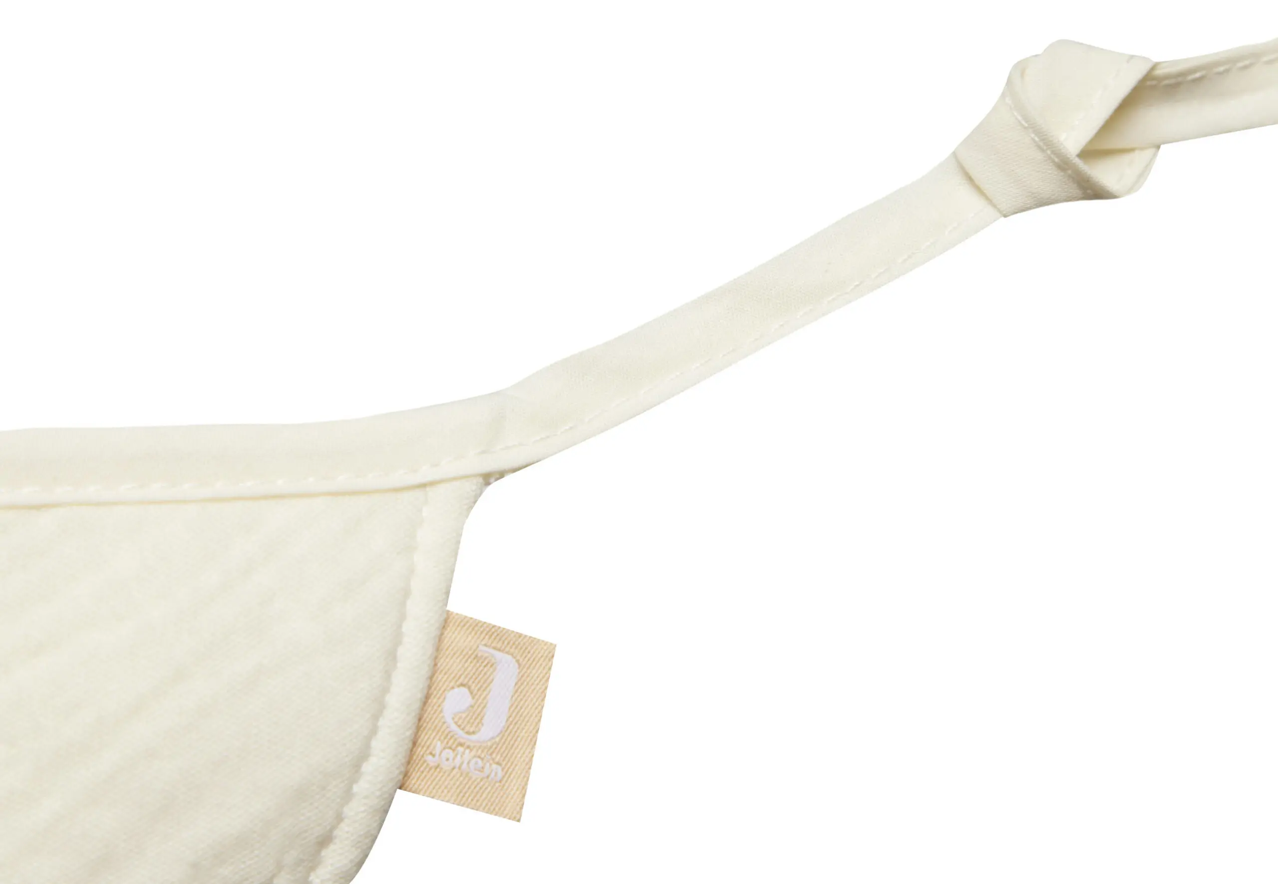 Jollein vlaggenlijn met naam party collection biscuit/Ivory