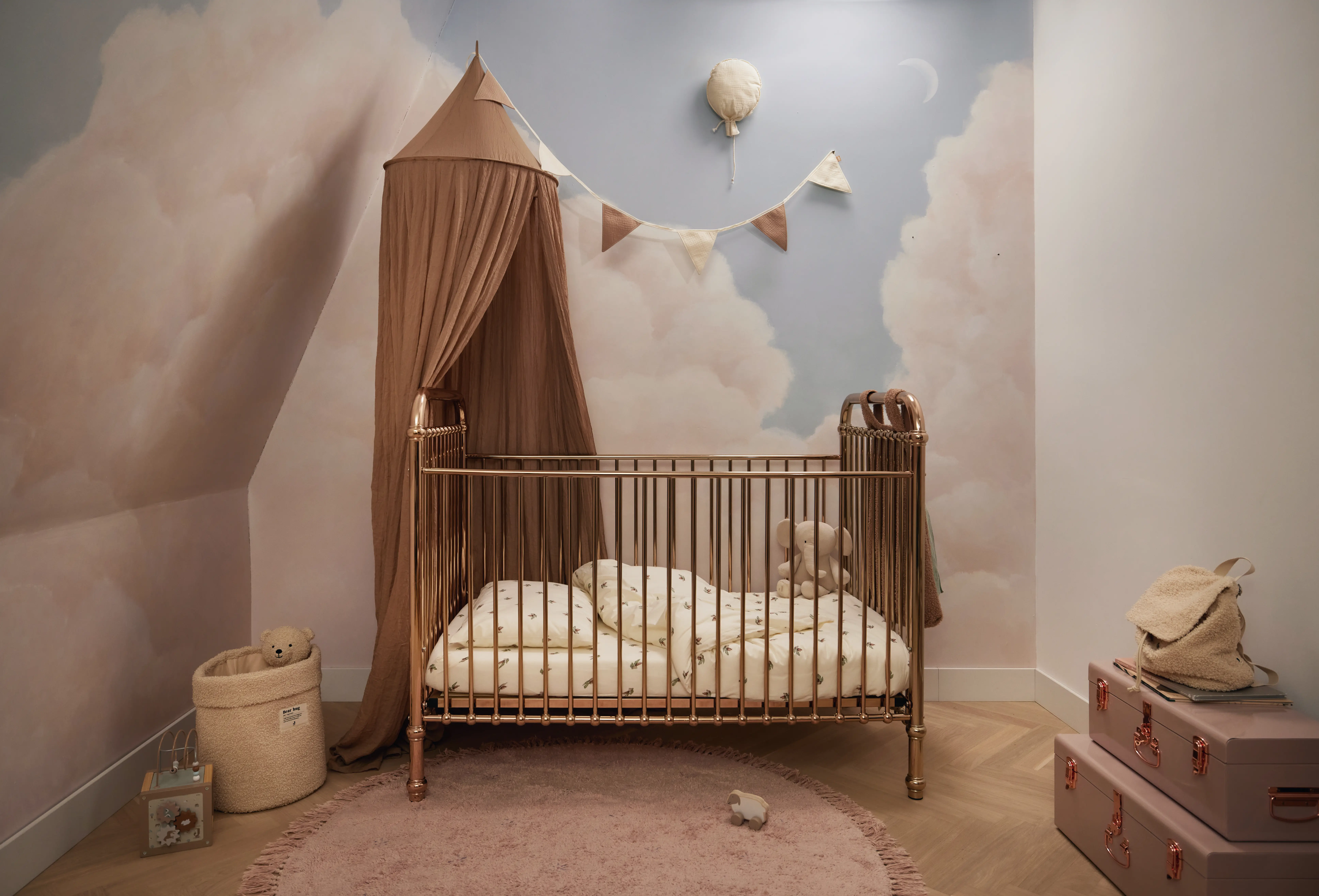 Jollein vlaggenlijn met naam party collection biscuit/Ivory - Afbeelding 7