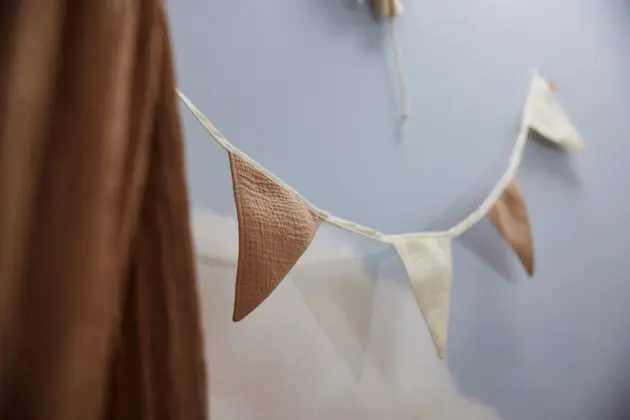 Jollein vlaggenlijn met naam party collection biscuit/Ivory - Afbeelding 8