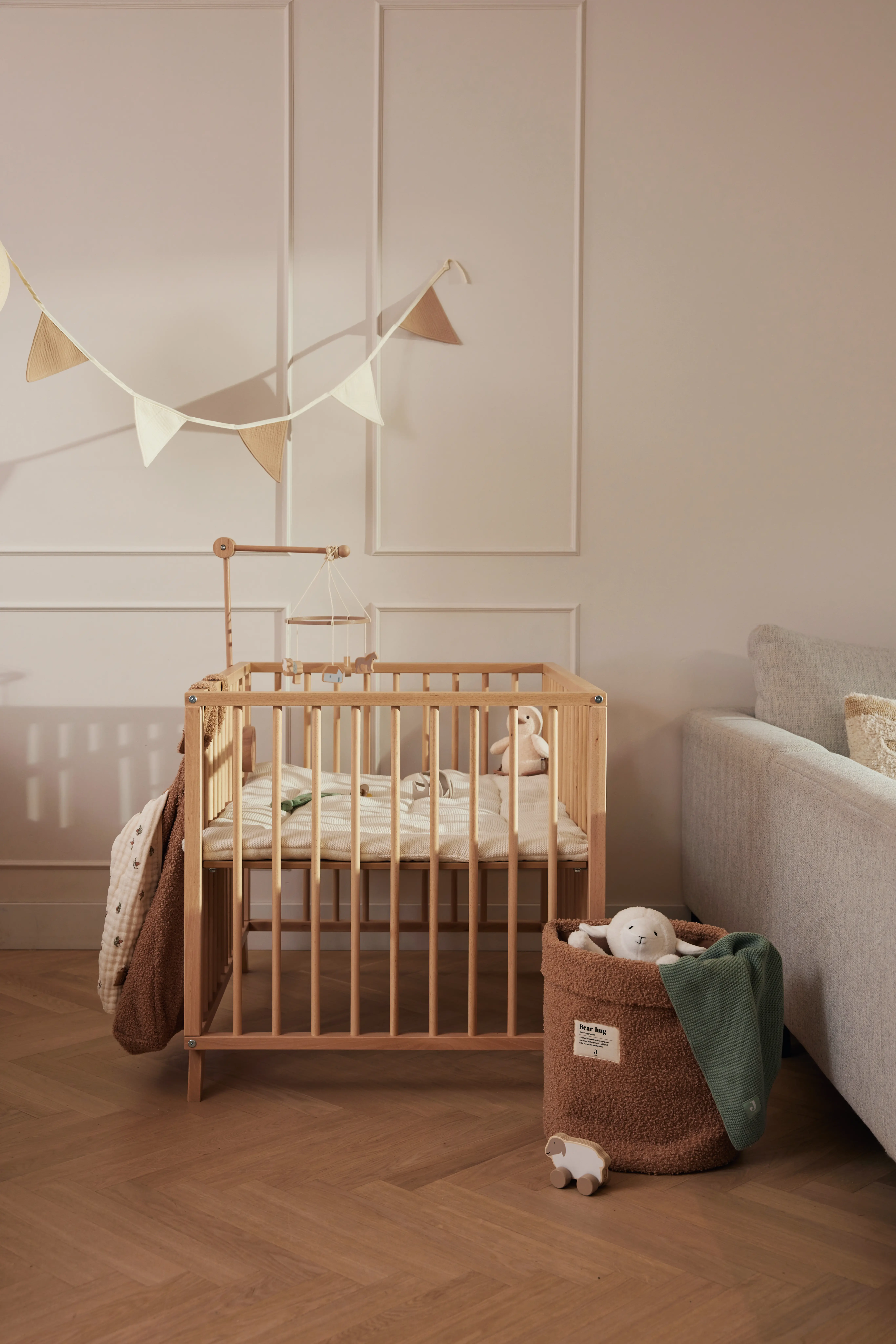 Jollein vlaggenlijn met naam party collection biscuit/Ivory - Afbeelding 9