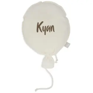 Jollein ballon met naam party collection Ivory