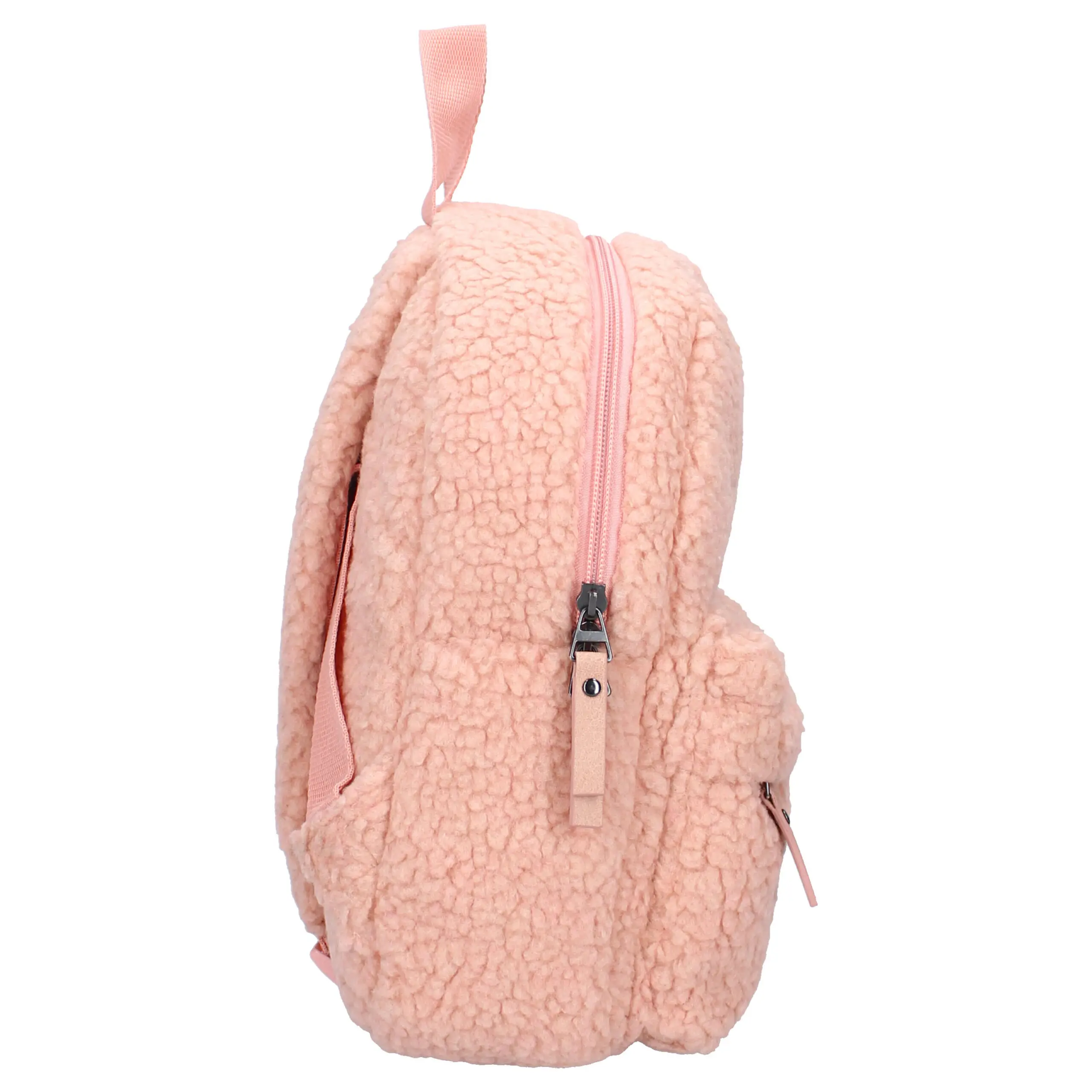 Hallo Baby Teddy rugzak met naam Pret Be Soft and Kind roze 4 Teddy rugzak met naam Pret Be Soft and Kind roze - Afbeelding 4