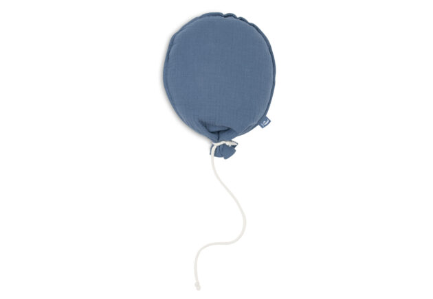 Jollein ballon met naam party collection Jeans Blue