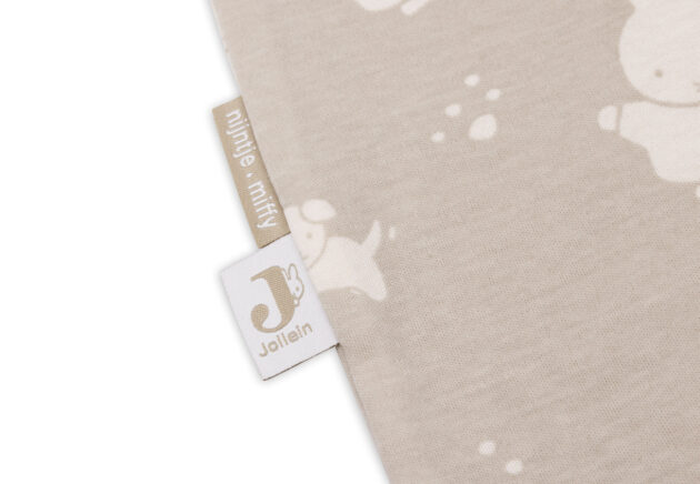 Jollein slaapzak met naam Jersey 70 cm Nijntje Olive Green - Afbeelding 4