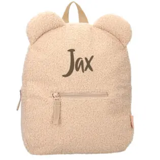 Teddy rugzak met naam Pret Buddies For Life