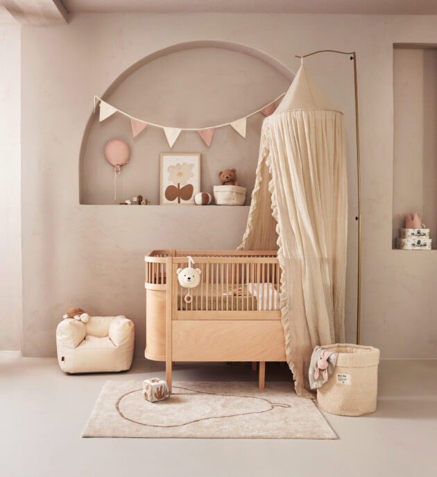 Jollein vlaggenlijn met naam party collection Wild Rose/Ivory - Afbeelding 6