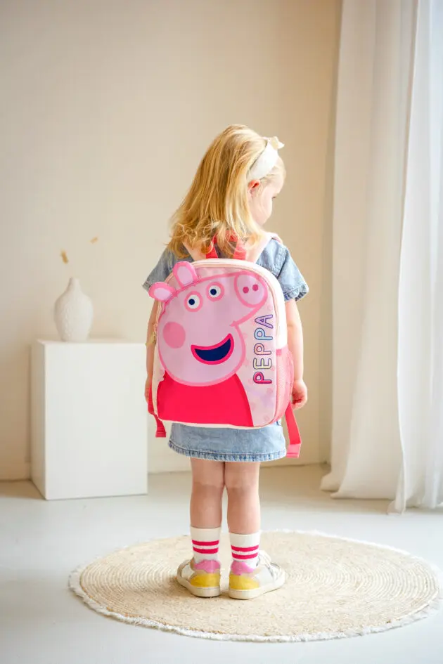 Rugzak met naam Peppa Pig Fluffy Friends - Afbeelding 6