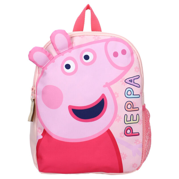 Rugzak met naam Peppa Pig Fluffy Friends