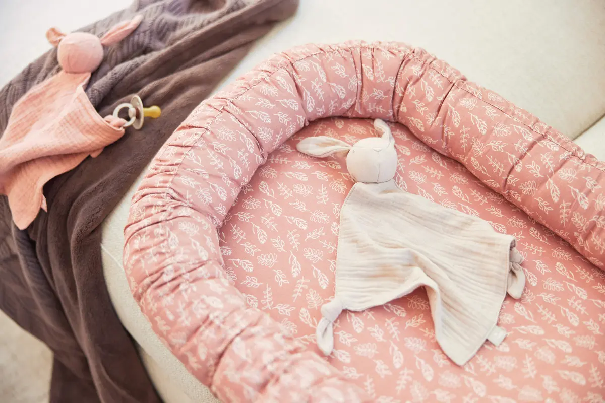 Jollein speendoekje met naam Bunny Ears Nougat - Afbeelding 6