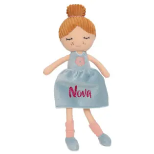 Jollein knuffel met naam Doll Rose
