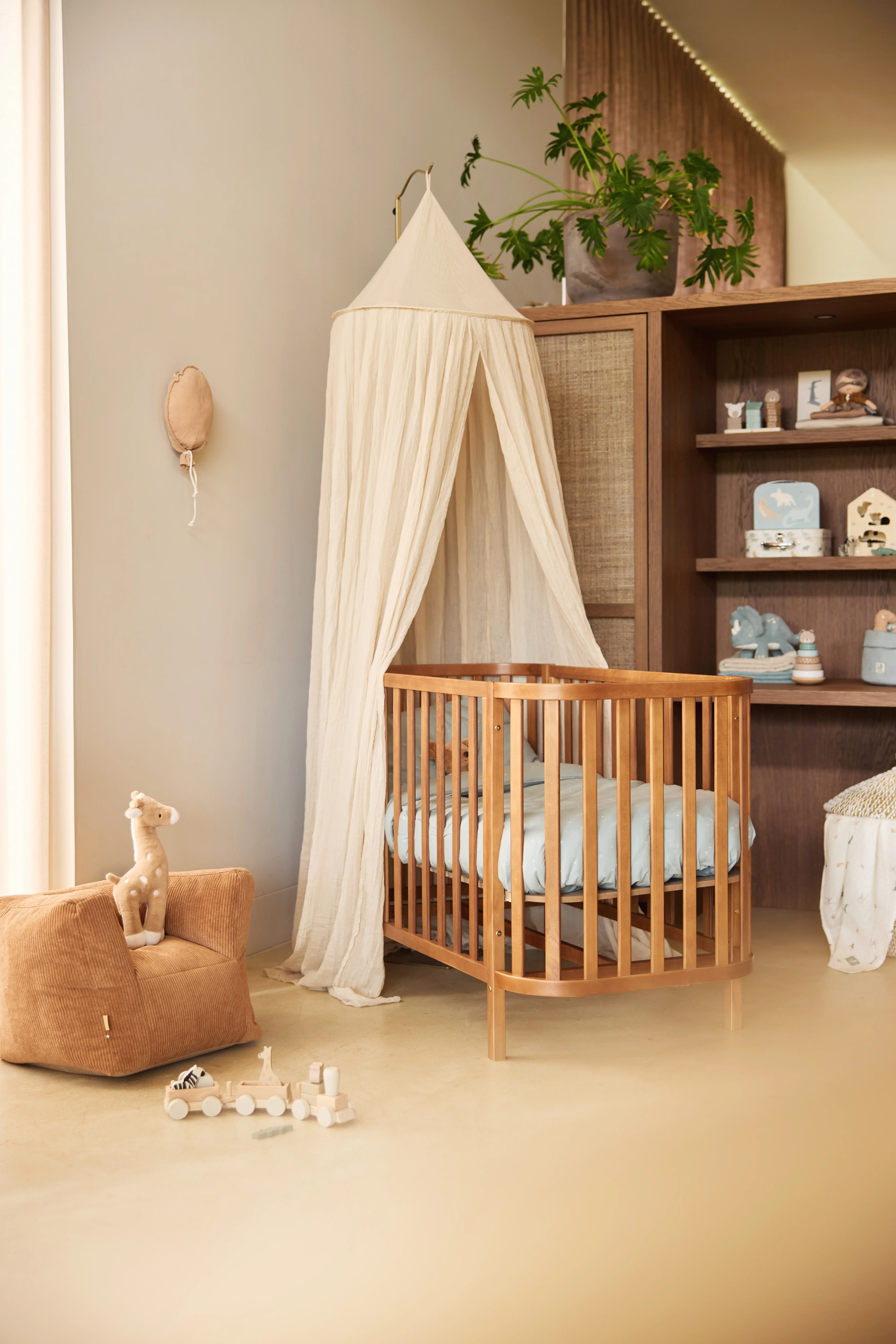 Hallo Baby Jollein houten Speelgoedtrein met naam Jungle Jambo 10 Jollein houten Speelgoedtrein met naam Jungle Jambo - Afbeelding 10