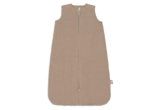 Jollein slaapzak met naam Hydrofiel 70cm Biscuit