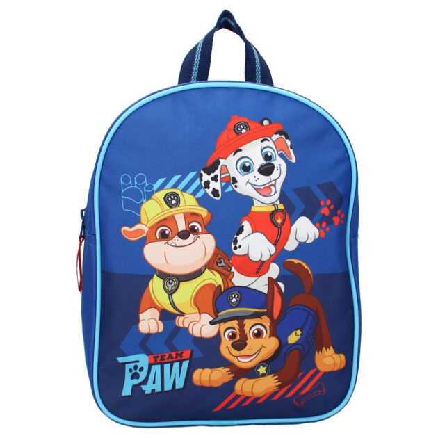 Rugzak met naam Paw Patrol Go Pups Go