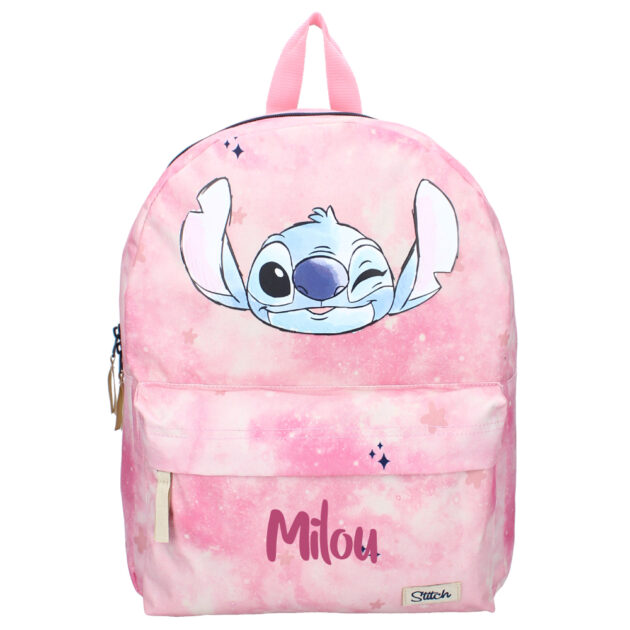 Rugzak met naam Stitch Unbearably Cool