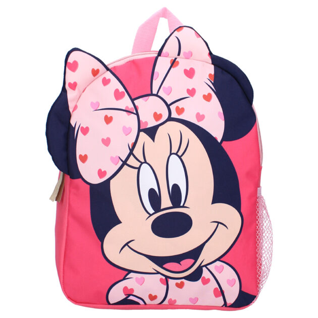 Rugzak met naam Minnie Mouse Fluffy Friends
