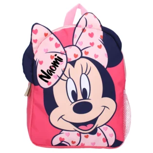 Rugzak met naam Minnie Mouse Fluffy Friends
