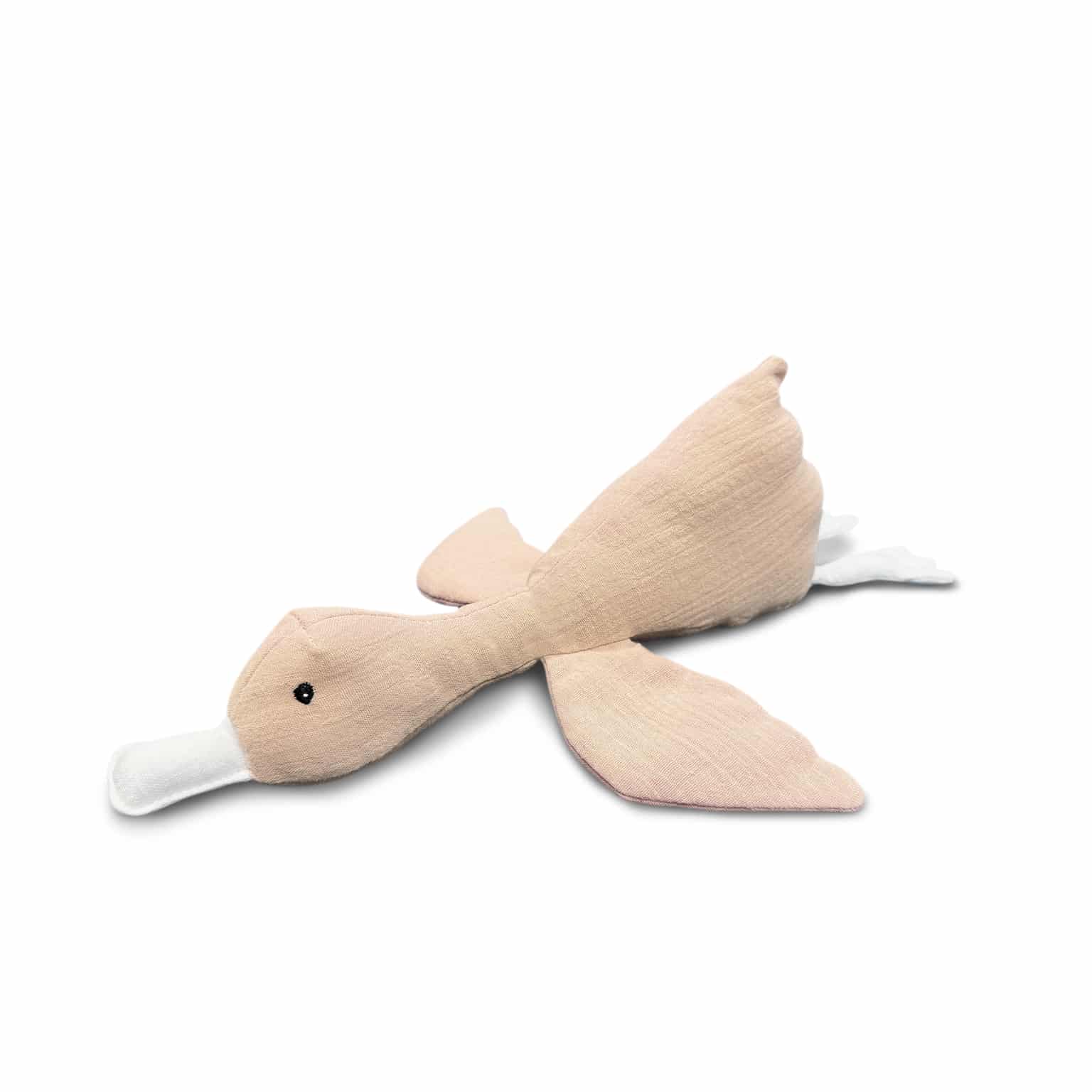 Hallo Baby Knuffel met naam Eend Cream 2 Knuffel met naam Eend Cream - Afbeelding 2