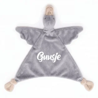 Tutdoekje Eend Guusje met Naam | Zacht Baby Cadeau