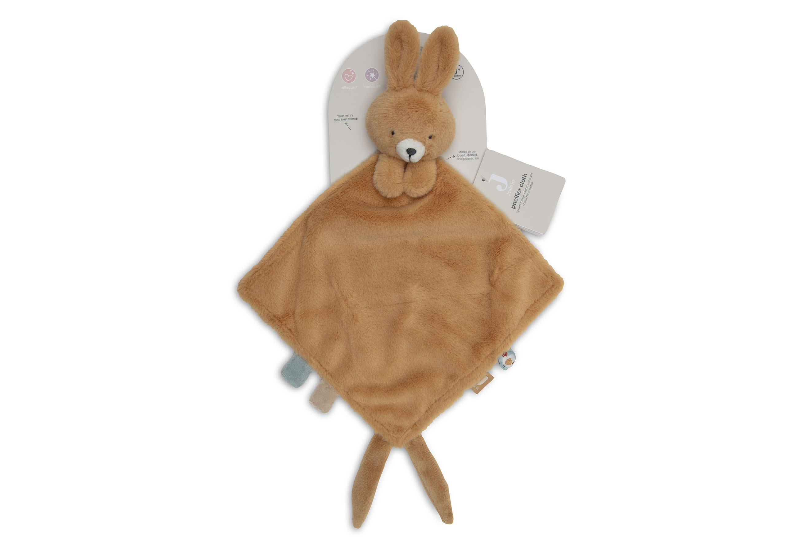 Hallo Baby Jollein Gepersonaliseerd Speendoekje met Naam – Konijntje Bunny Luz | Baby Cadeau 2 Gepersonaliseerd Speendoekje met Naam – Konijntje Bunny Luz | Baby Cadeau