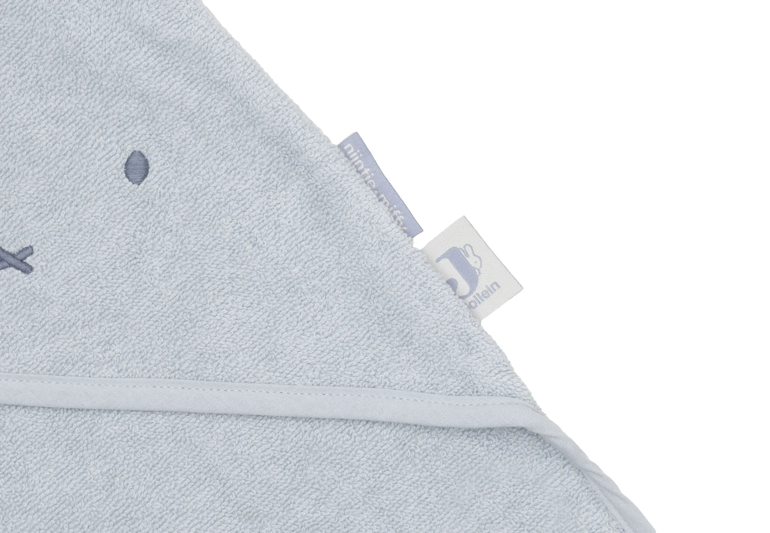 Hallo Baby Jollein Gepersonaliseerde Baby Badcape met Naam – Cloudy Blue 4 Jollein Gepersonaliseerde Baby Badcape met Naam – Cloudy Blue