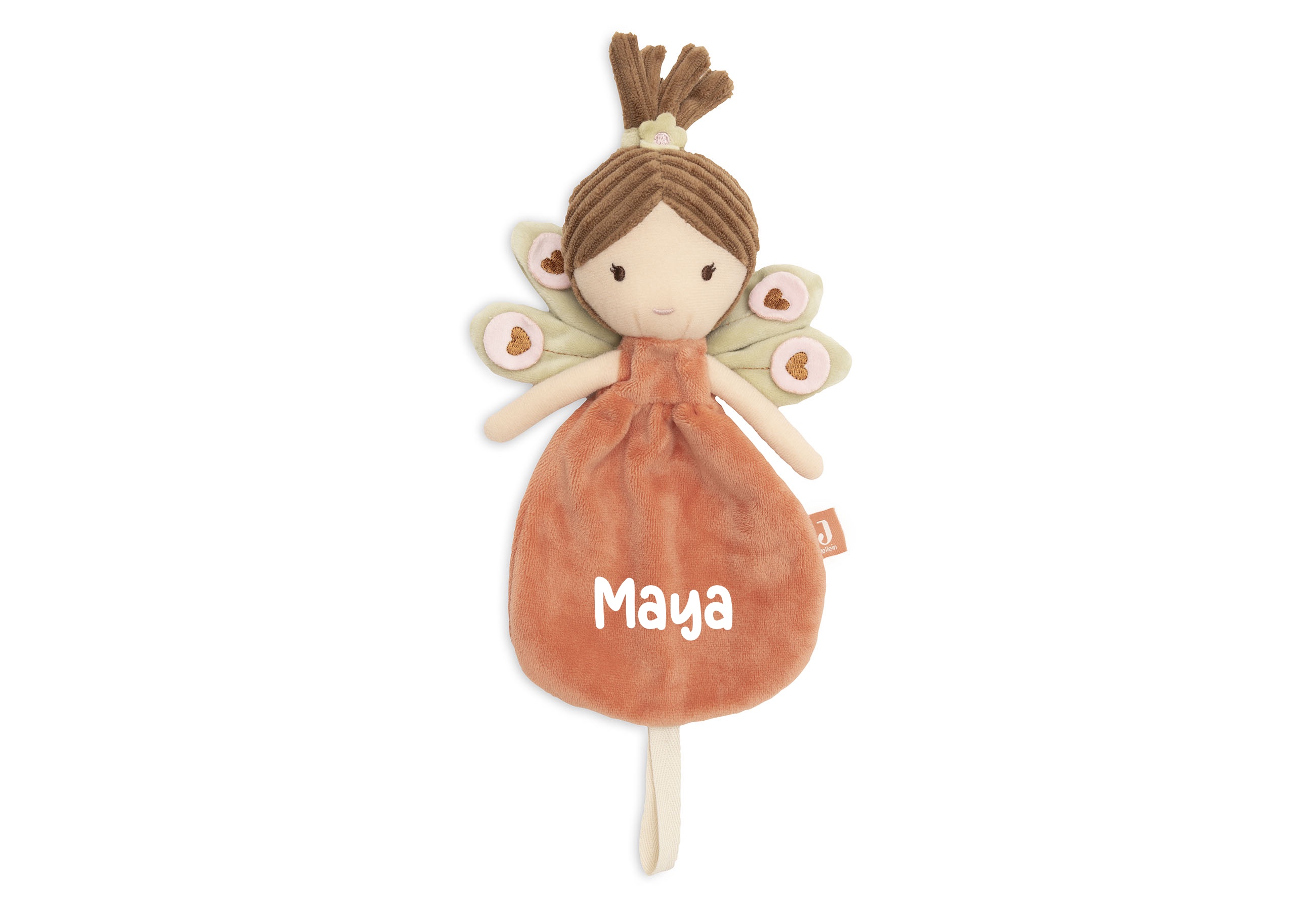 Hallo Baby Jollein Gepersonaliseerd Speendoekje met Naam – Peacock Pia 1 Jollein Gepersonaliseerd Speendoekje met Naam – Peacock Pia