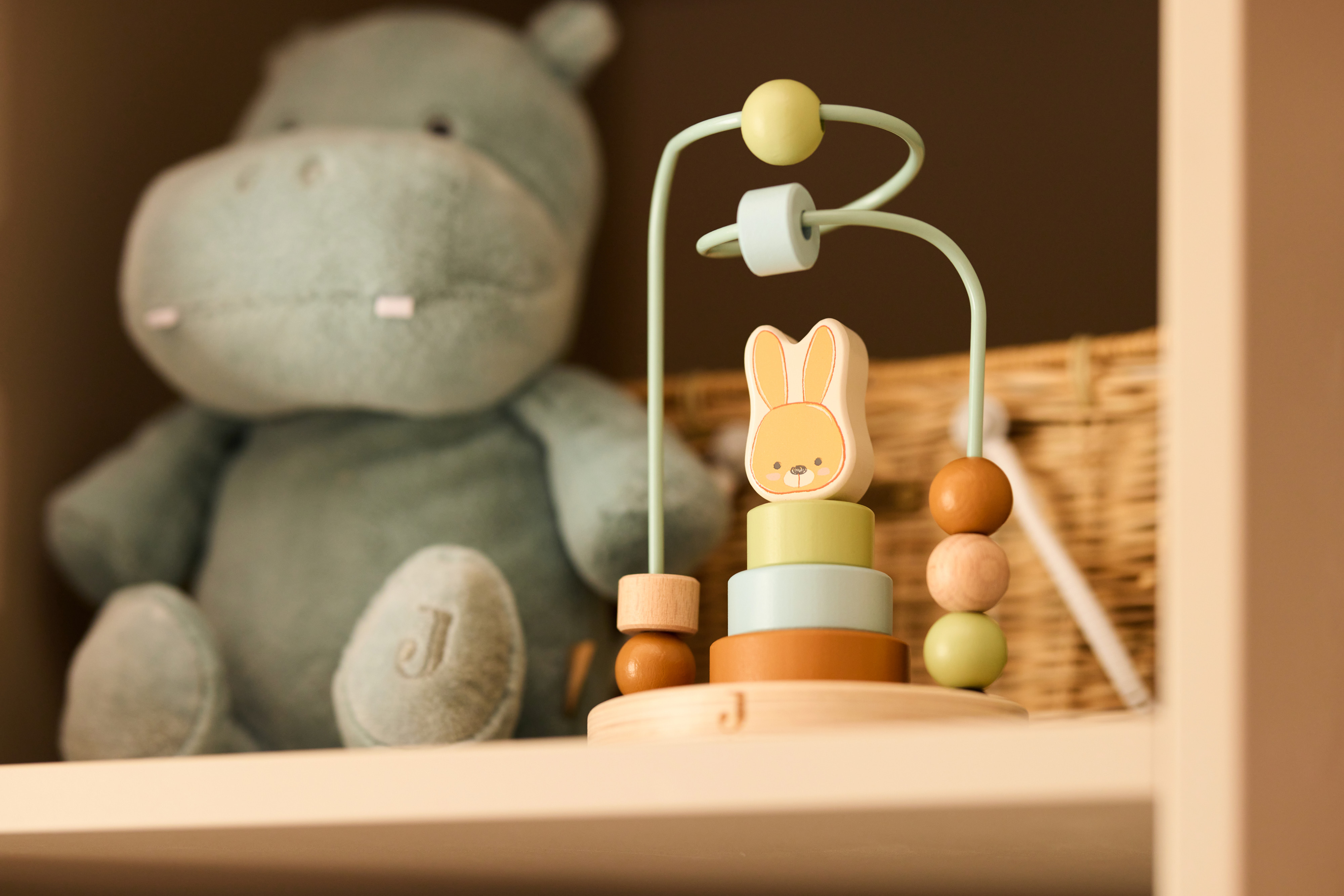 Hallo Baby Jollein Houten Spiraal Bunny Luz - Gepersonaliseerd met Naam en Geboortedatum 11 Jollein Houten Spiraal Bunny Luz - Gepersonaliseerd met Naam en Geboortedatum