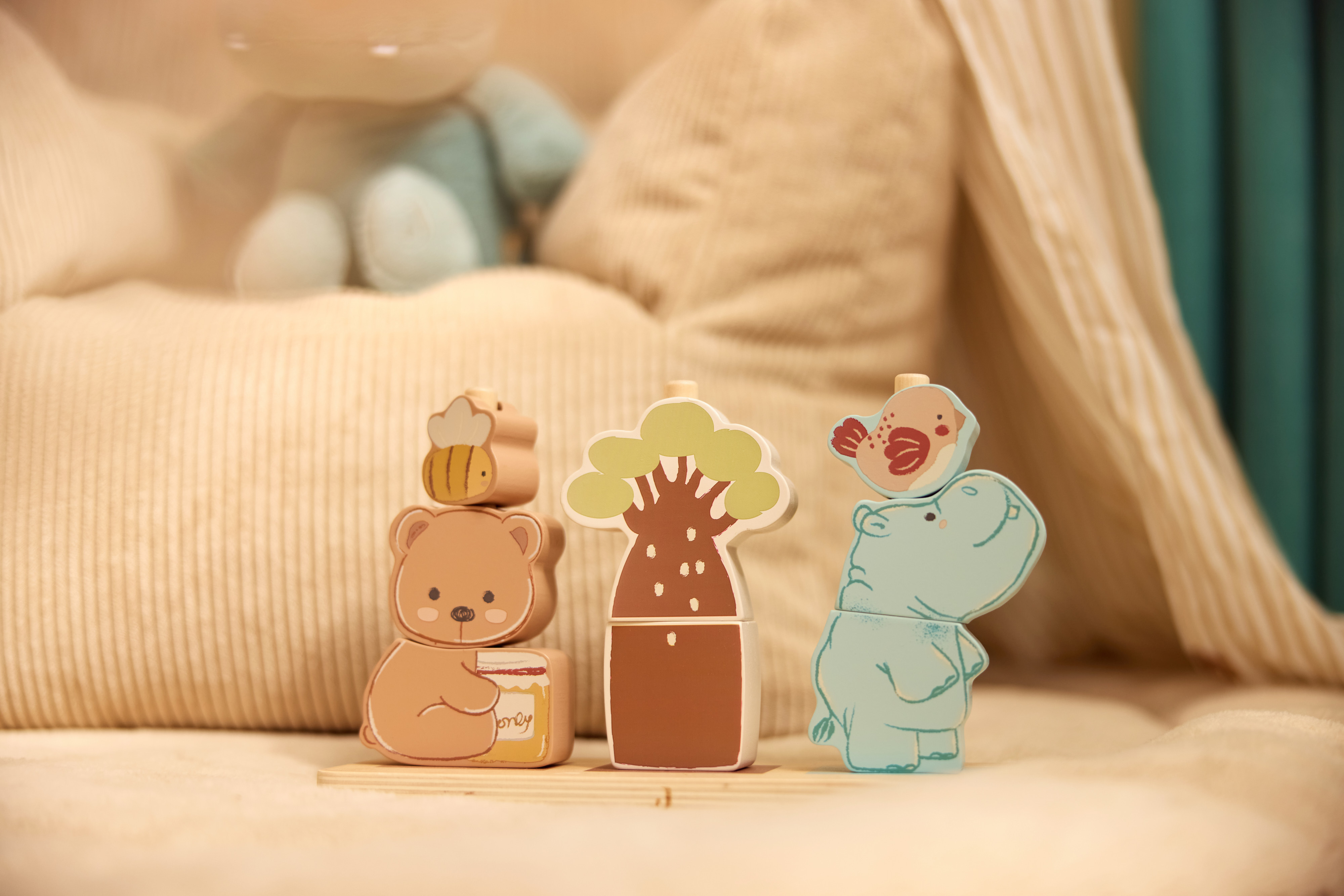 Hallo Baby Jollein Houten Stapeltoren Gepersonaliseerd | Houten Speelgoed Baby 10 Jollein Houten Stapeltoren Gepersonaliseerd | Houten Speelgoed Baby