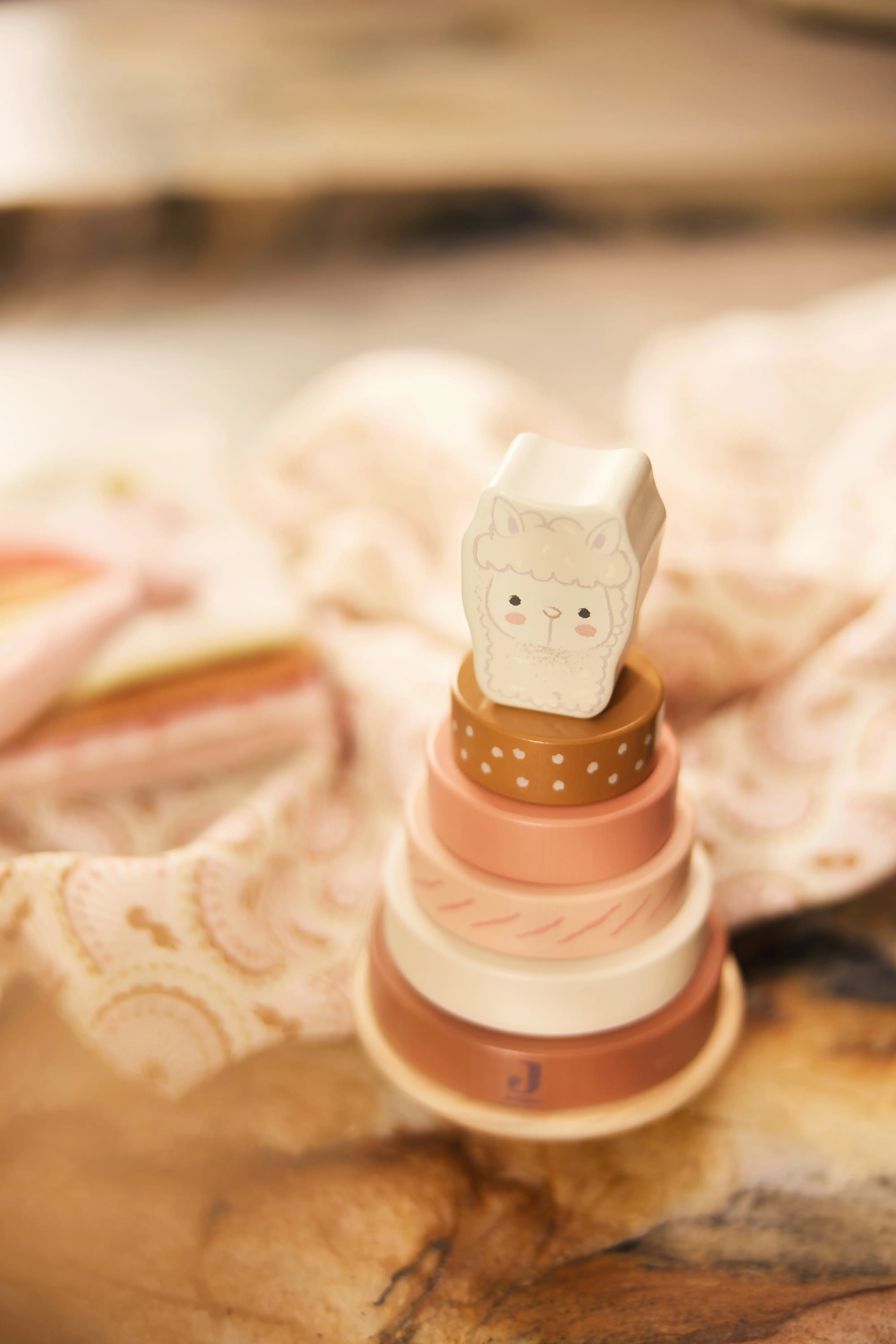Hallo Baby Jollein Houten Stapelaar Alpaca Paco - Gepersonaliseerd met Naam & Geboortedatum 6 Jollein Houten Stapelaar Alpaca Paco - Gepersonaliseerd met Naam & Geboortedatum